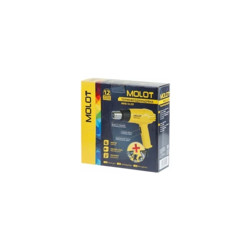 Строительный фен-термовоздуходувка MOLOT MHG 5120 MHG5120K0022 фото 5