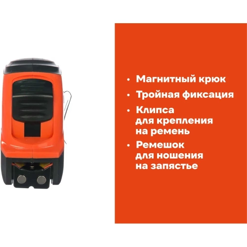 Измерительная рулетка с магнитным крюком, 5x25мм Gigant GWM525 фото 4