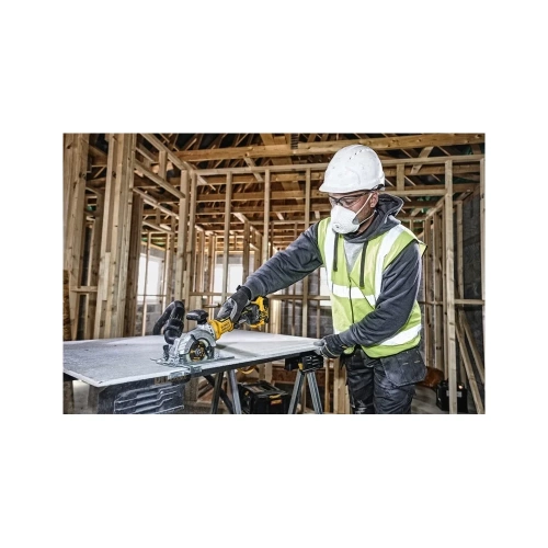 Аккумуляторная дисковая пила Dewalt DCS571NT, 18 В, 115 мм, 4500 об/мин, без АКБ и ЗУ, в кейсе TSTAK DCS571NT-XJ фото 7