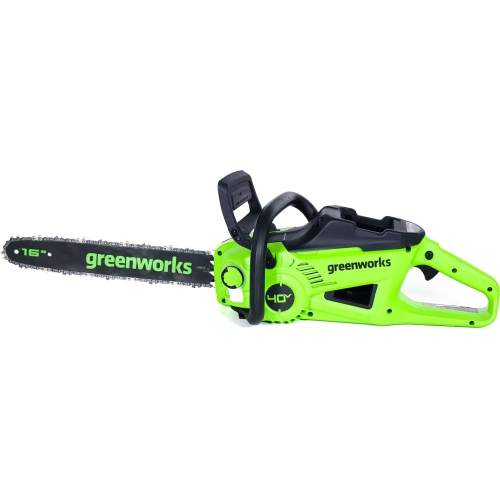 Цепная аккумуляторная пила GreenWorks GD40CS20X 40V, 40 см, 2000 Вт, бесщеточная, c 1хАКБ 4 Ач И ЗУ 2008807USB4 фото 6