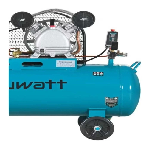 Компрессор воздушный GRUWATT КР100-2 фото 3