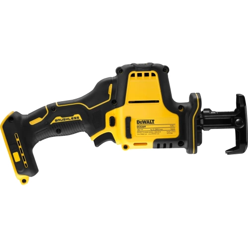 Аккумуляторная сабельная пила Dewalt DCS369NT, 18 В, 2800 ход/мин, 16 мм, без АКБ и ЗУ, в кейсе TSTAK DCS369NT-XJ фото 6