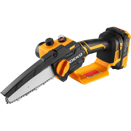 Пила цепная аккумуляторная DEKO DKCHS 20-6, 20 В, 1x3.0 Ач 063-4307-1 фото 3