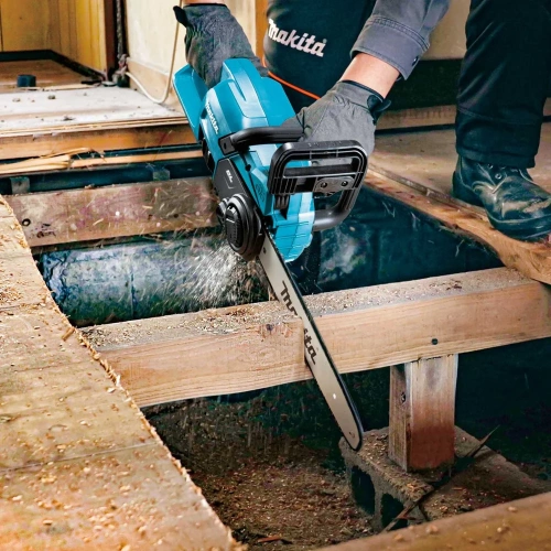 Пила цепная аккумуляторная Makita LXT (BL1830B, DC18SD) DUC357SF фото 10