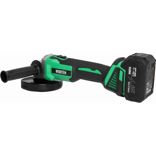 Угловая шлифмашина WORTEN 2x4.0Ач, 21В, D125, М14 IM КА-90000588 фото 4
