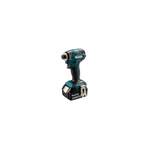 Шуруповерт ударный аккумуляторный Makita LXT18В BL XPT 180Нм Т1/Т2/Дерево/Болт 2х5,0 Ач АКБ, быстрое ЗУ, Makpac 2 DTD173RTJ