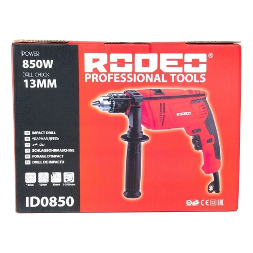 Дрель ударная RODEO ID0850 фото 5