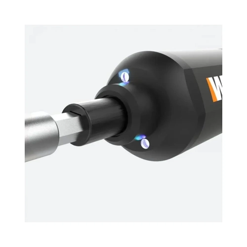 Аккумуляторная отвертка WORX 4В, 2,5Нм, 1,5Ач, набор оснастки WX240 фото 10