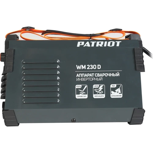Сварочный инверторный аппарат PATRIOT WM230D 605302023 фото 10
