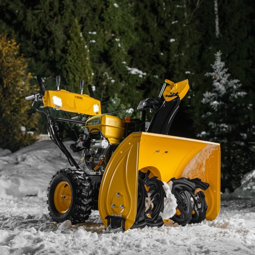 Бензиновая снегоуборочная машина SBL 711D PRO, 302cc, эл.старт, фара, обогрев, блок. дифф. Denzel фото 30