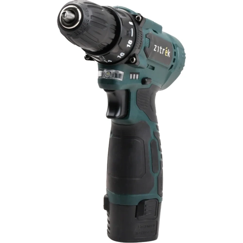 Дрель-шуруповерт аккумуляторная Zitrek Green 12V Plus, 12В, 1x1,5Ач 085-1013 фото 3