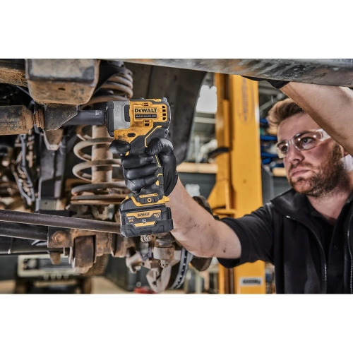 Аккумуляторный гайковерт DEWALT DCF901P1G, 12 В, 340 Нм, 3250 уд/мин, с АКБ 5 Ач и ЗУ, в чехле DCF901P1G-QW фото 8