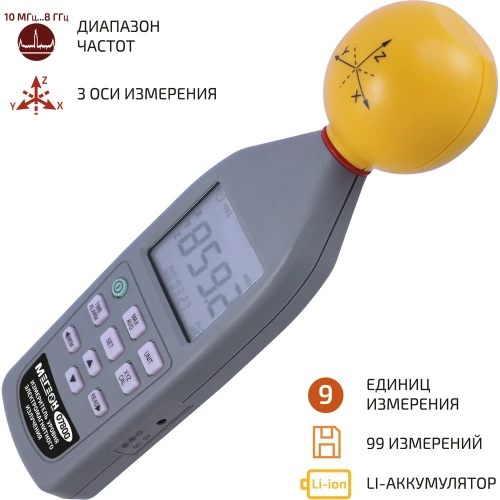 Измеритель уровня электромагнитного фона МЕГЕОН 07800 00000001773 фото 3