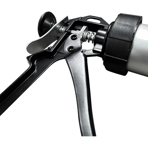 Пистолет для герметика vertextools 600 мм, алюминий 9016 фото 4
