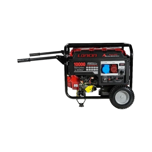 Генератор Loncin LC10000D-AS, 3-х фазный с мощностью без ограничений при 1-но и 3-х фазном режиме 00-00153759