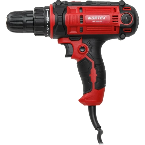 Дрель-шуруповерт WORTEX DR 1025-1 D в коробке, 300 Вт, 50 Нм, 2 скорости 1318793 фото 4