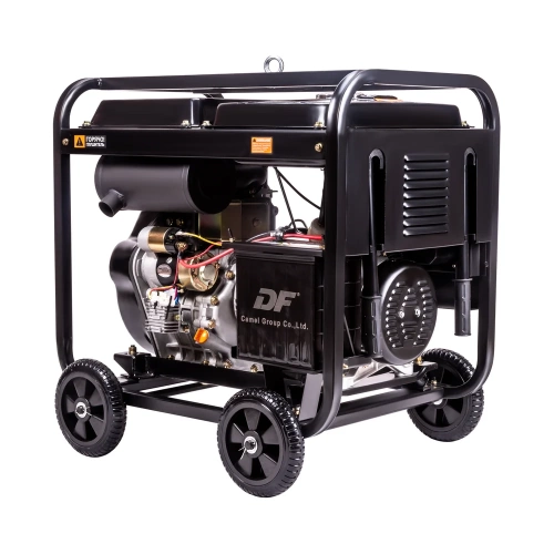 Дизельный генератор Foxweld expert d6500-1, 6.0-6.5 квт, 1ф, розетки 1x16А + 1x32А, ппп, мфд 3в1 8897 фото 5