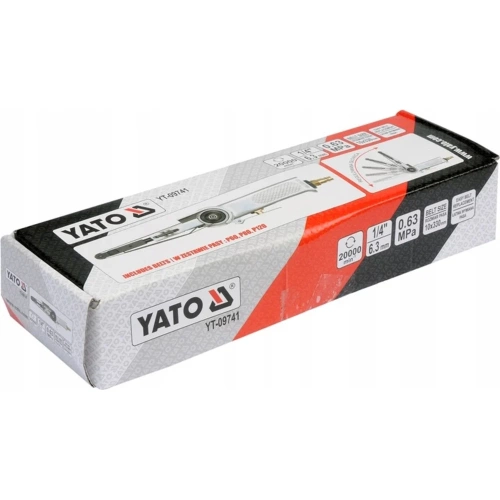 Ленточная пневмошлифмашина YATO 10х330 мм YT-09741 фото 7