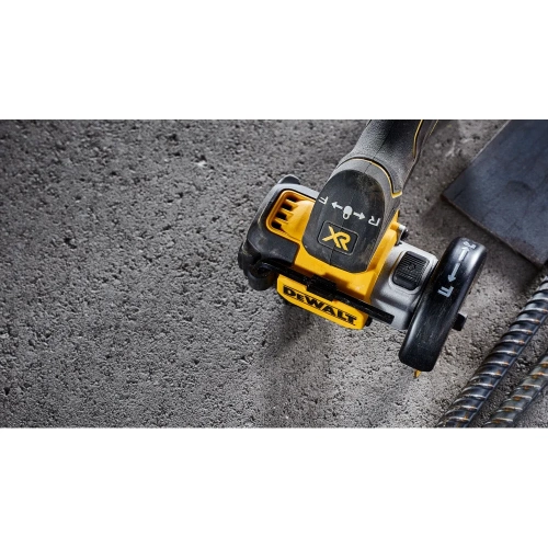 Аккумуляторная отрезная машина Dewalt DCS438E2T, 18 В, 76 мм, 20000 об/мин, с 2 АКБ 1.7 Ач и ЗУ, в кейсе TSTAK DCS438E2T-QW фото 7