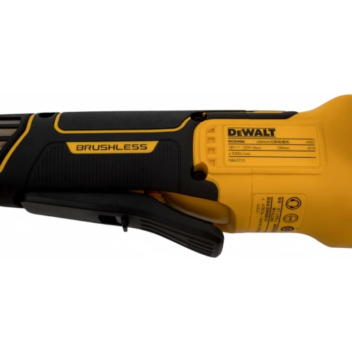 Бесщеточная аккумуляторная УШМ Dewalt 20 В XR 9000 об/м, 100 мм, без АКБ и ЗУ DCG406NE фото 6