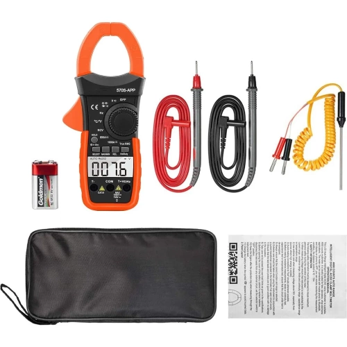 Токовые клещи HoldPeak HP-570S-APP фото 8
