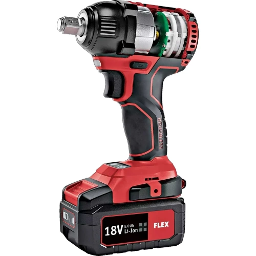 Ударный гайковерт FLEX IW 1/2" 18.0-EC/5.0 Set 504912 фото 6