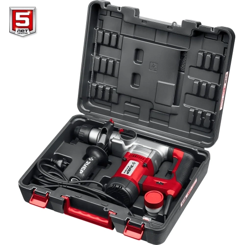 Перфоратор SDS Plus ЗУБР 1500 Вт ПВ-32-1500 ЭВ фото 11