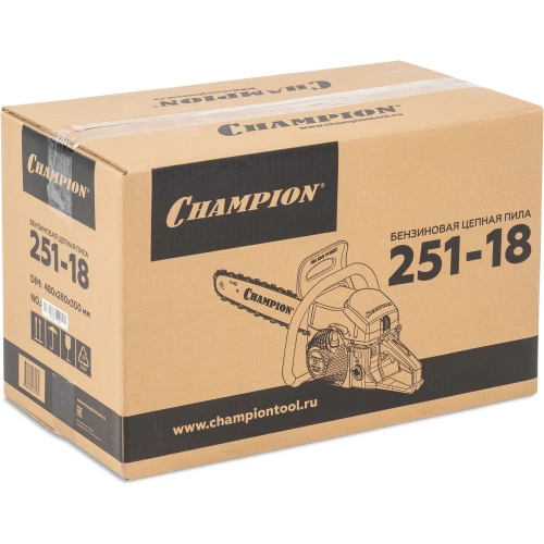 Бензопила Champion 251-18 фото 11