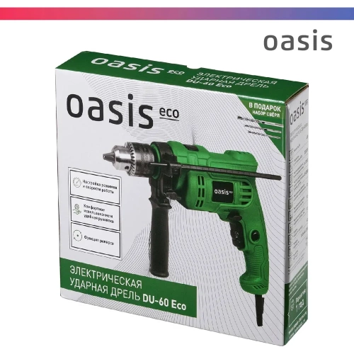 Электрическая ударная дрель OASIS DU-60 Eco фото 11