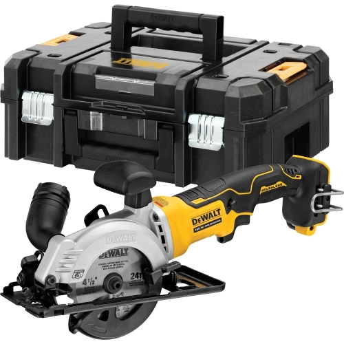 Аккумуляторная дисковая пила Dewalt DCS571NT, 18 В, 115 мм, 4500 об/мин, без АКБ и ЗУ, в кейсе TSTAK DCS571NT-XJ