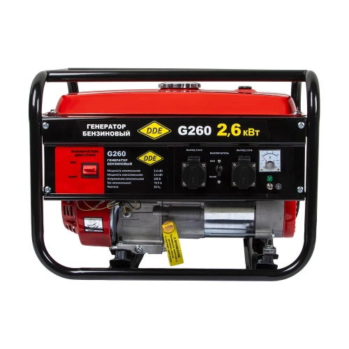 Бензиновый генератор DDE G260 2,6 кВт 6,5 л.с. 919-952 фото 3