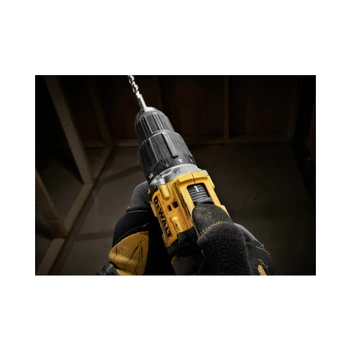 Аккумуляторная ударная дрель-шуруповерт DEWALT 18 В, 1650 об/мин, 28050 уд/мин, с 2 АКБ 5 Ач и ЗУ, в кейсе TSTAK DCD100YP2T DCD100YP2T-QW фото 7