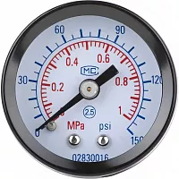 Манометр INTERTOOL 1/8 PT-1437