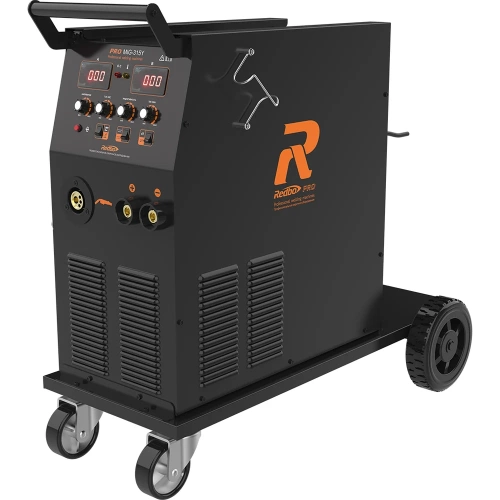 Сварочный инверторный полуавтомат Redbo Pro Mig 315Y (MIG (Co2, MIX) 50-315A 0.8-1 мм, MMA 20-315A, 2-4 мм, два дисплея, рег-ка инд 7464