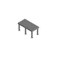 Сварочный стол Ferrous Metal Кит-комплект 2500х1250х100 мм, 6 мм Ferrous Metal кит250012501006