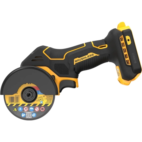 Аккумуляторная отрезная машина Dewalt DCS438E2T, 18 В, 76 мм, 20000 об/мин, с 2 АКБ 1.7 Ач и ЗУ, в кейсе TSTAK DCS438E2T-QW фото 4
