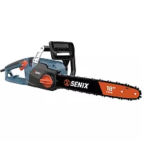 Электрическая цепная пила SENIX 2400 Вт, поперечное исполнение, 45 см шина CSE24-M2-EU