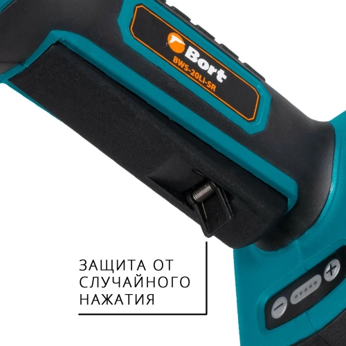 Аккумуляторная шлифовальная угловая машина BORT BWS-20Li-SR 93412215 фото 10