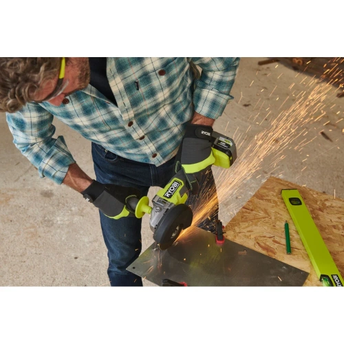 18В Углошлифмашина бесщеточная RAG18BL-0 Ryobi 5133006532 фото 8
