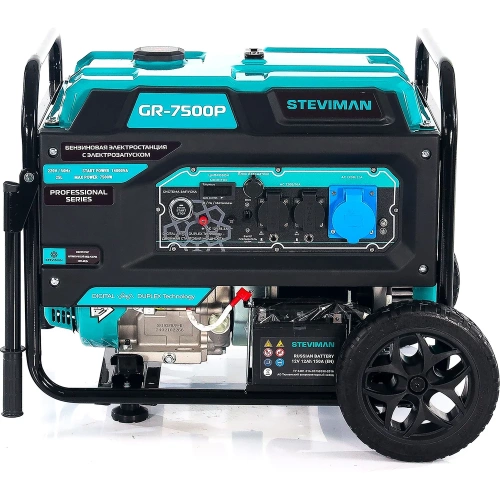 Бензиновый генератор STEVIMAN GR-7500P фото 3