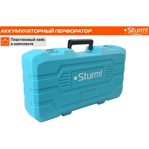 Аккумуляторный перфоратор Sturm 1BatterySystem CRH1832BLC фото 8