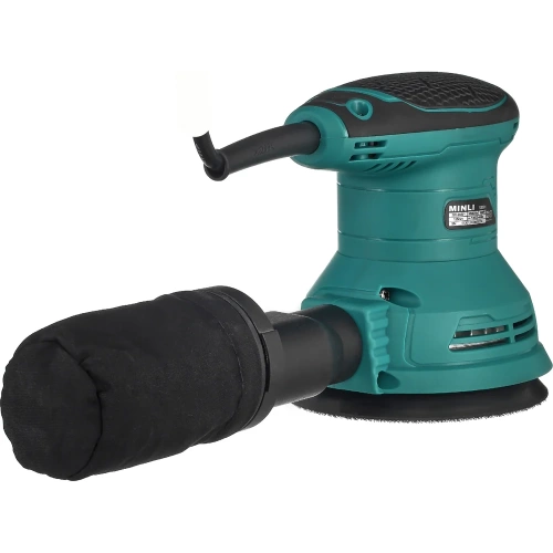 Эксцентриковая шлифмашина MINLI 125мм, 350Вт / 55301 фото 9