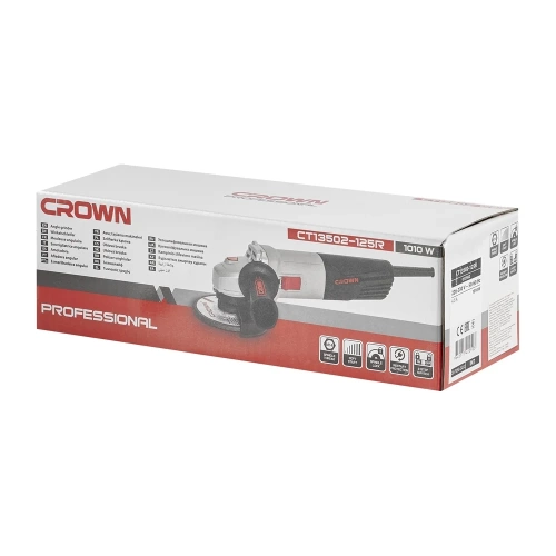 Угловая шлифовальная машина CROWN CT13502-125R фото 10