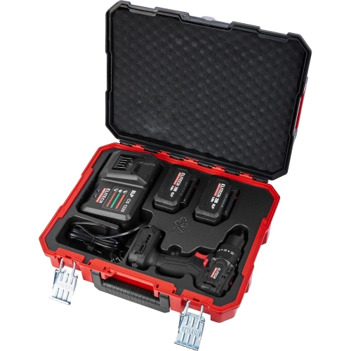 Аккумуляторная ударная дрель Elitech CD 20ISL2 (20В, 2х4Ач, 60Нм, BL) HD 205723 фото 9