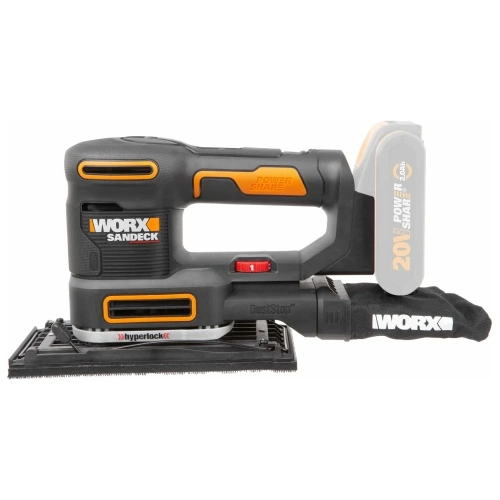 Аккумуляторная виброшлифмашина WORX WX820.9 фото 3