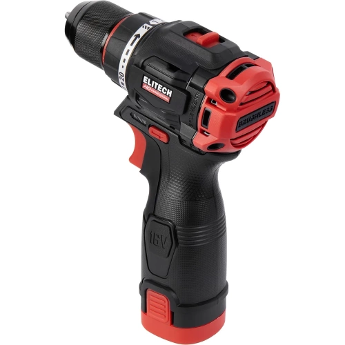 Аккумуляторная дрель Elitech CD 16L2 (16В, 2х2Ач, 55Нм, BL) HD 205715 фото 7