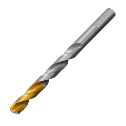 Сверло спиральное по металлу 8,5 x 117 мм, Р6М5, Golden Tip  Denzel