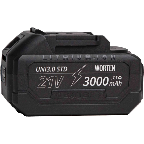 Аккумулятор WORTEN UNI3.0 STD, 3.0Ач 21В КА-90000585 фото 3