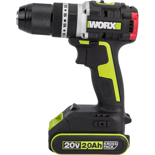 Аккумуляторная ударная дрель-шуруповерт WORX Professional WU369
