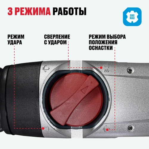 Перфоратор Alteco SDS MAX RH 1400-50 34267 фото 8